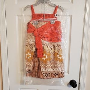 Disney Moana Costume NEW Size 7/8